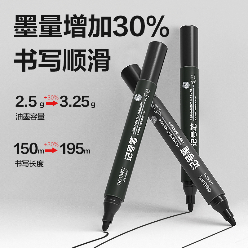 s36沙龙会思达6881记号笔(黑)(支)