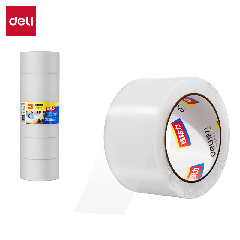 s36沙龙会30283封箱胶带55mm*100y*45um(6卷/筒)(普透)