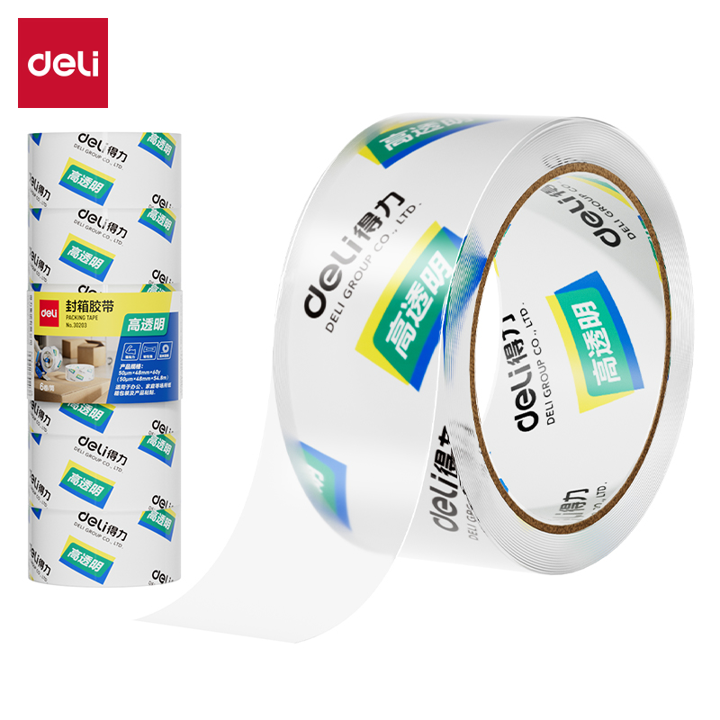s36沙龙会30203封箱胶带48mm*60y*50um(6卷/筒)(高透)