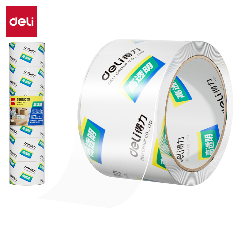s36沙龙会30273封箱胶带55mm*60y*50um(6卷/筒)(高透)