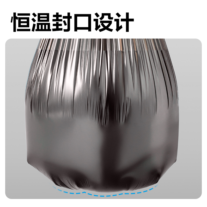 s36沙龙会33070 垃圾袋(黑)(5卷/套)45×55cm八角底