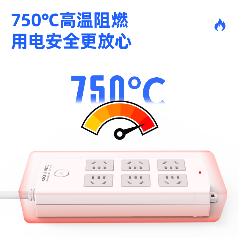 s36沙龙会18207插座_6组_10米_PVC袋装(白)(只)
