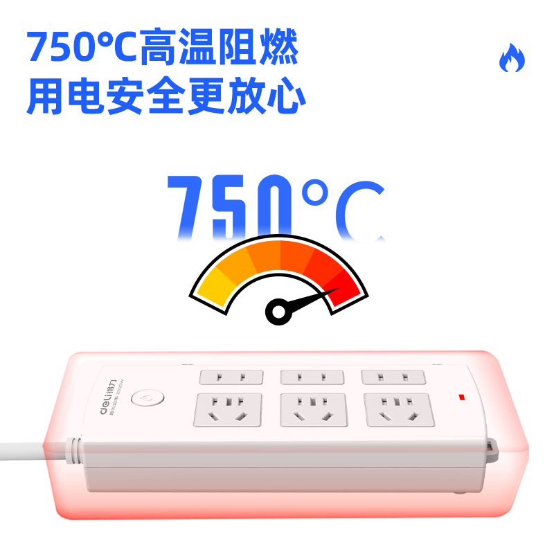 s36沙龙会18209插座_3+3_3米_PVC袋装(白)(只)