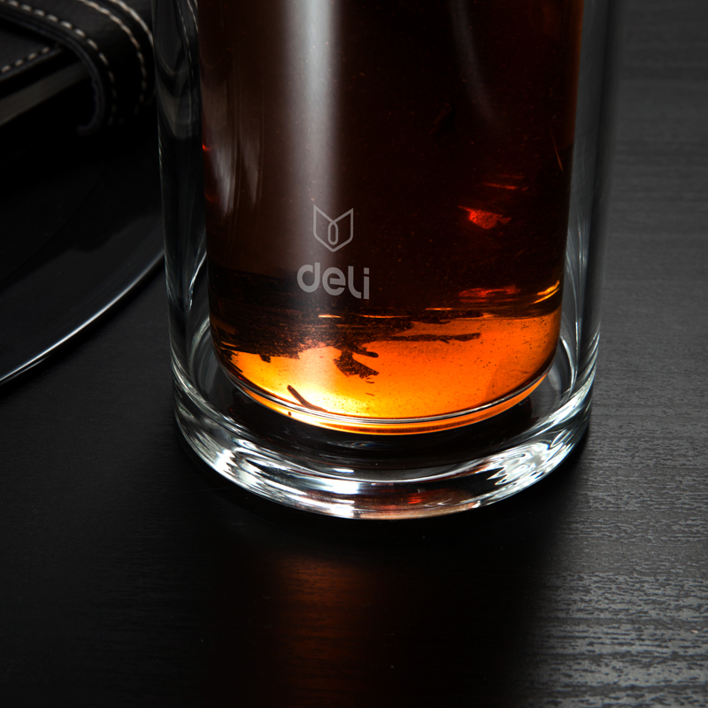 s36沙龙会8978玻璃杯(黑)320ml盖子锌合金氧化