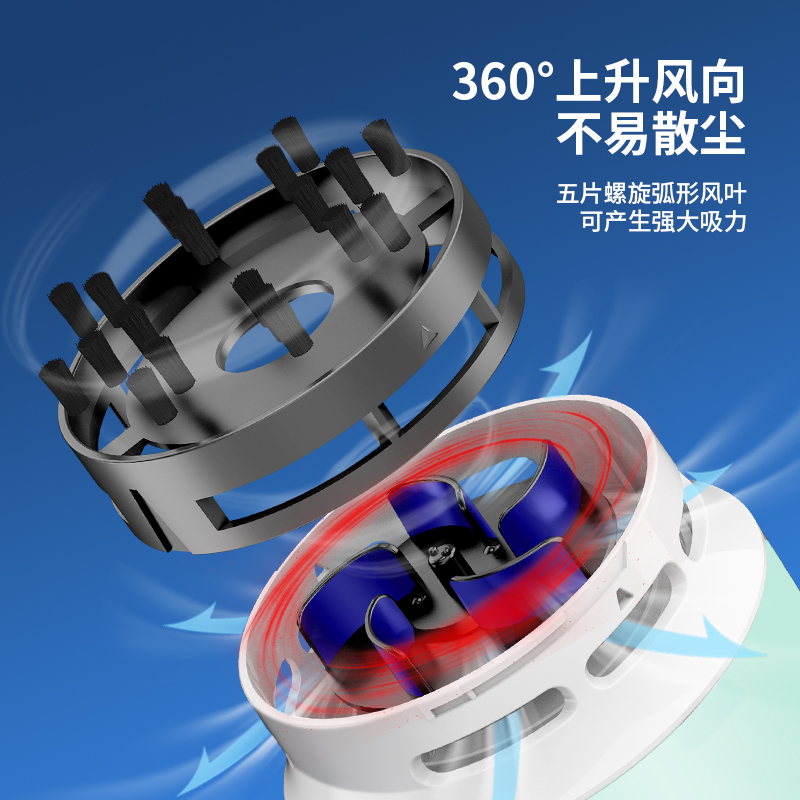s36沙龙会18880桌面清洁器电池款(浅绿)(只)