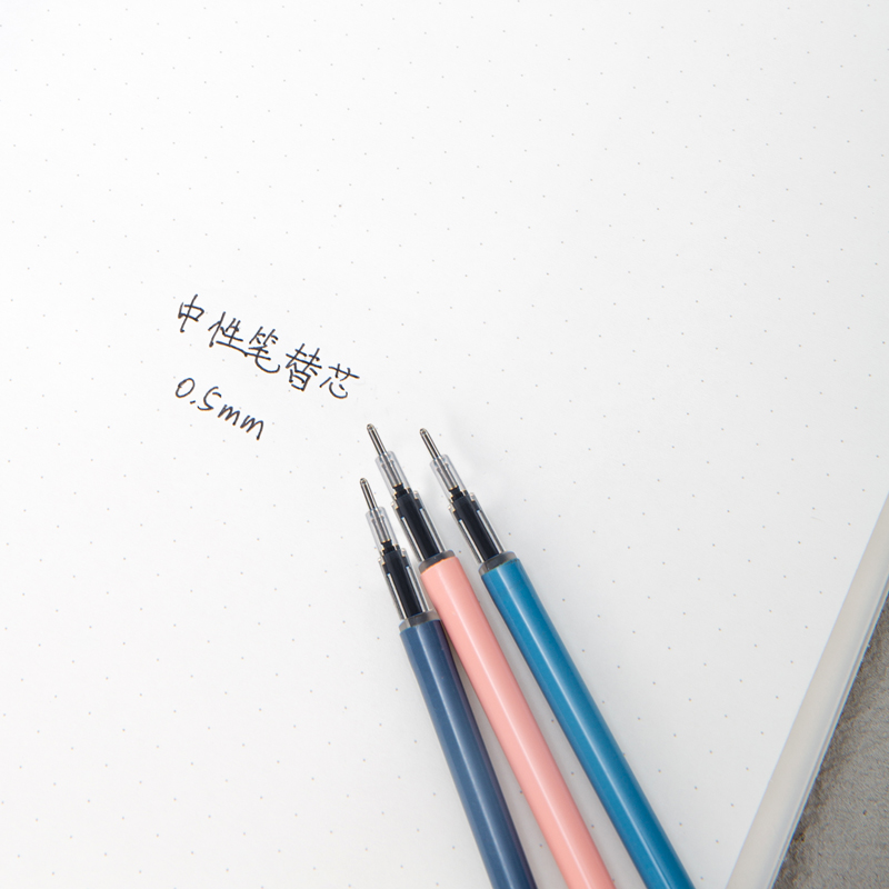s36沙龙会A816中性笔替芯0.5mm全针管(黑)