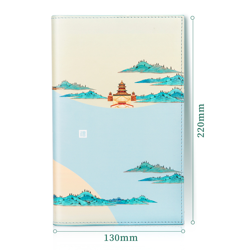 s36沙龙会SZ624油边插袋手帐本-25k-210mm*130mm/96张(颐和园)