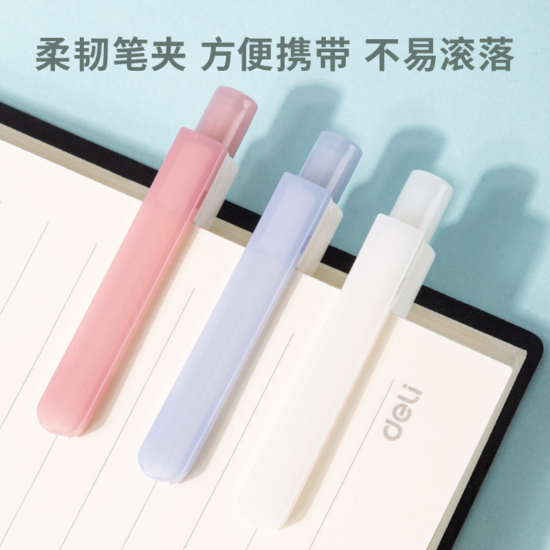 s36沙龙会A616乐素臻顺滑学生按动中性笔0.38mm增强型针管(黑)(支)