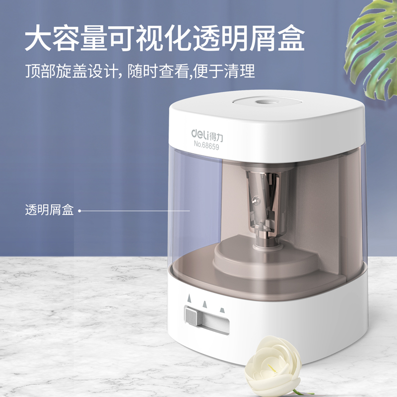 s36沙龙会68659Z电动卷笔刀(白色)(只)