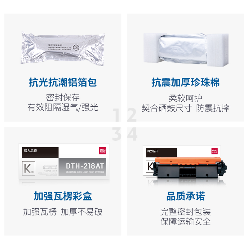 s36沙龙会DTH-218AT激光碳粉盒(易加粉)(玄色)(支)