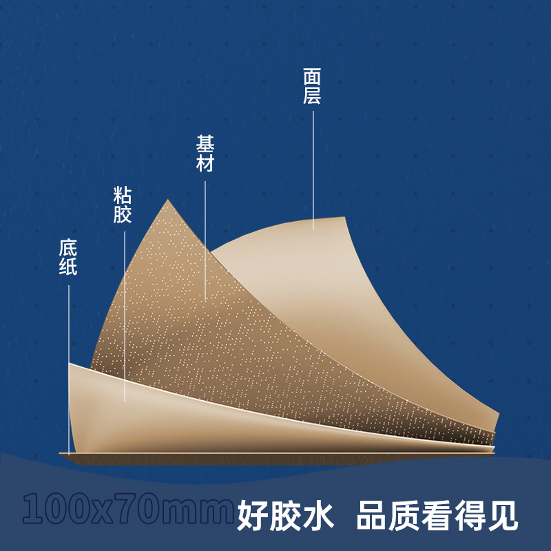 s36沙龙会11912铜版标签纸100*70mm-690枚(白)(1卷/筒)