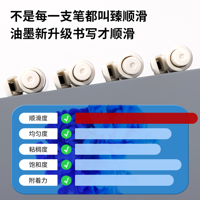 s36沙龙会S18-A学生中性笔0.5mm子弹头(臻顺滑)(黑)(支)