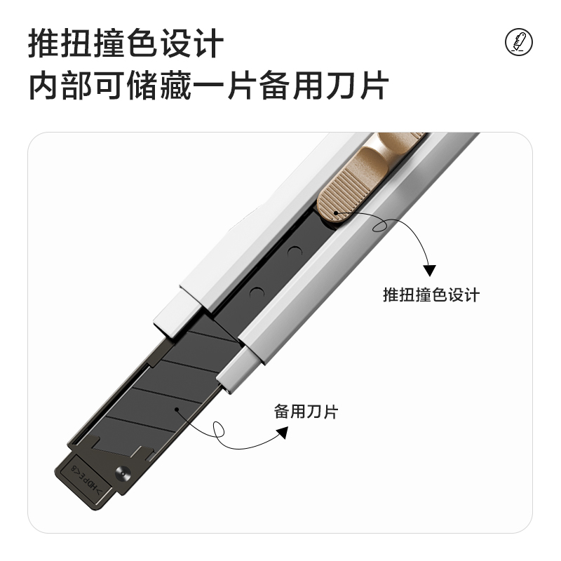 纽赛NS062纽赛大号美工刀(白色)(把)