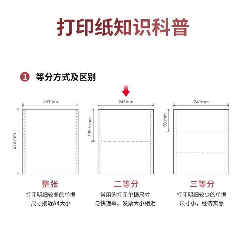 s36沙龙会尼罗河NL241-2电脑打印纸(1/2C彩色不撕边)(1000页/盒)