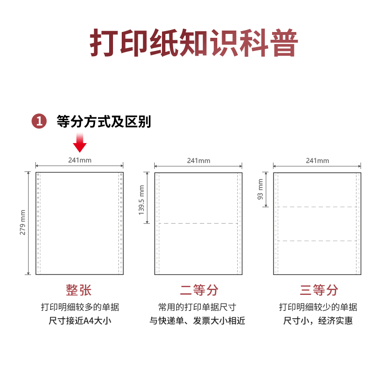 s36沙龙会尼罗河NL241-3电脑打印纸(CS彩色撕边)(1000页/盒)