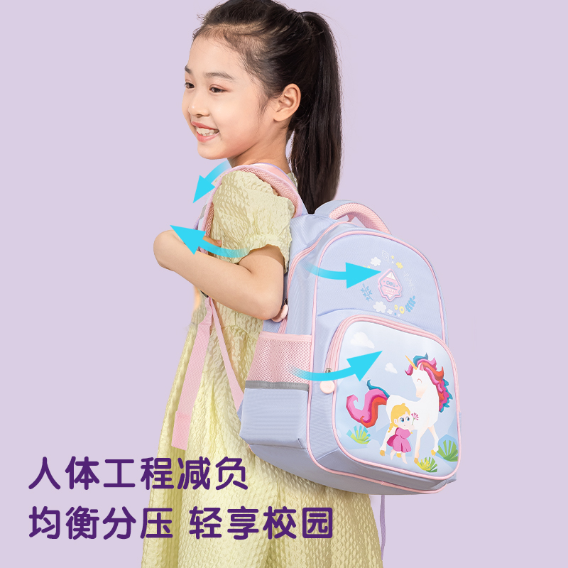 s36沙龙会B10学生书包(卡通22系列深蓝)(个)