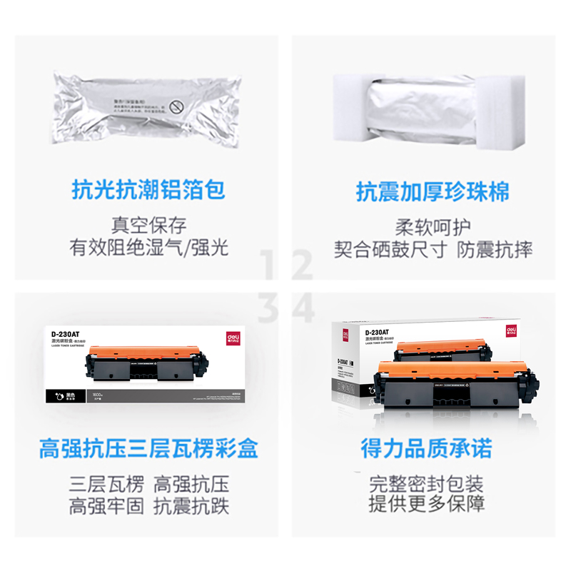 s36沙龙会D-230AT激光碳粉盒(易加粉)(玄色)(支)