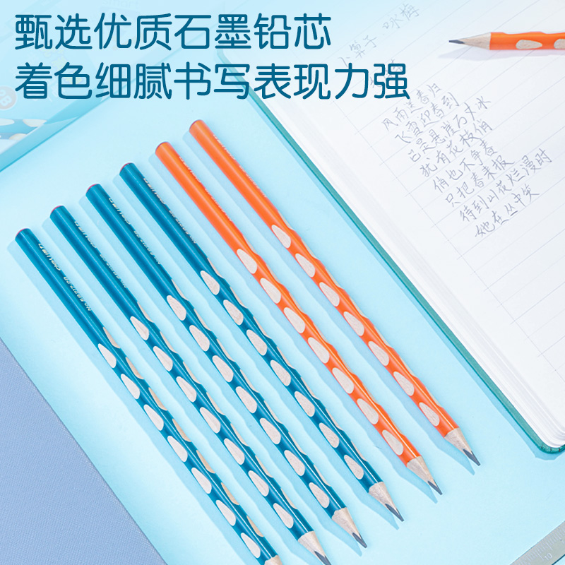 s36沙龙会58217-2B优+洞洞系列彩盒装2B铅笔(混)(12支/盒)