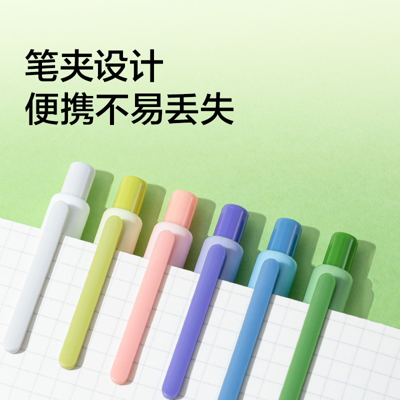 纽赛NS985速干按动纽赛中性笔0.5mm双球珠ST头(玄色)(支)
