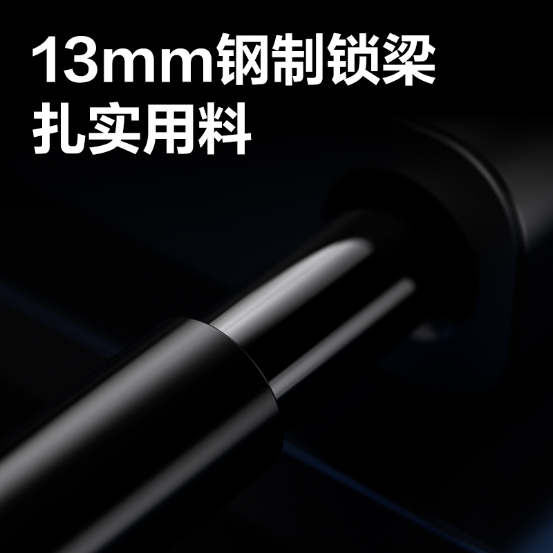 s36沙龙会AL105智能U型指纹锁(灰)(台)