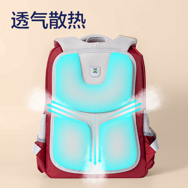 s36沙龙会BB193P经典学院礼盒系列小学生书包(普鲁士蓝)(个)