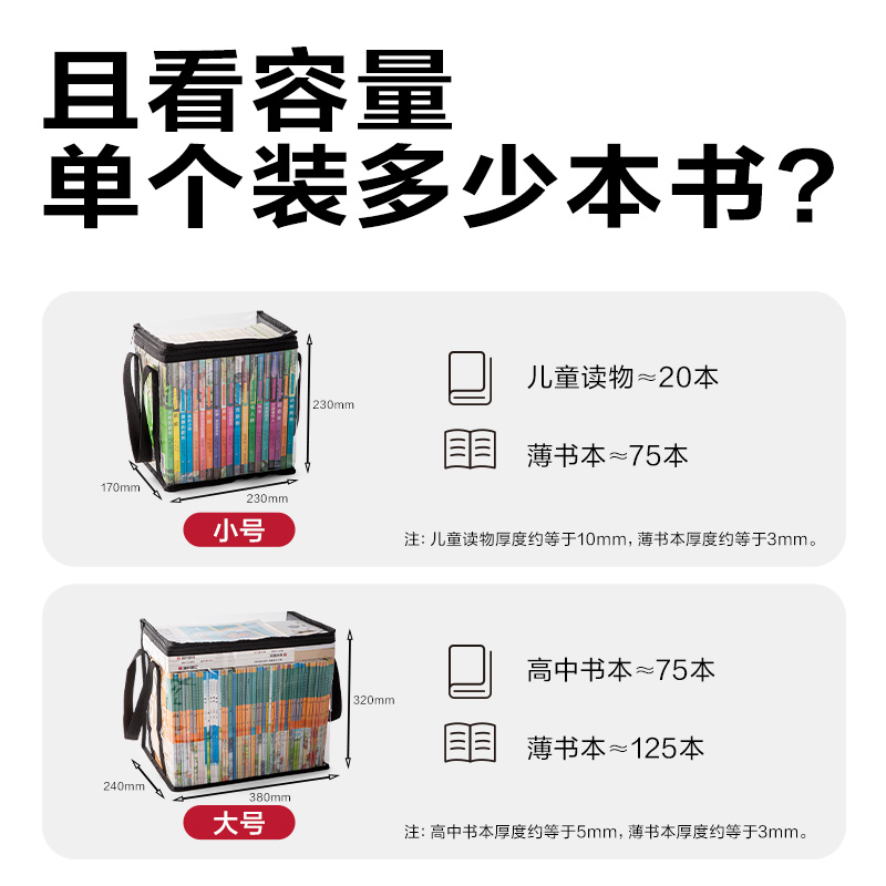 s36沙龙会BA208书籍收纳袋(玄色小号)(个)