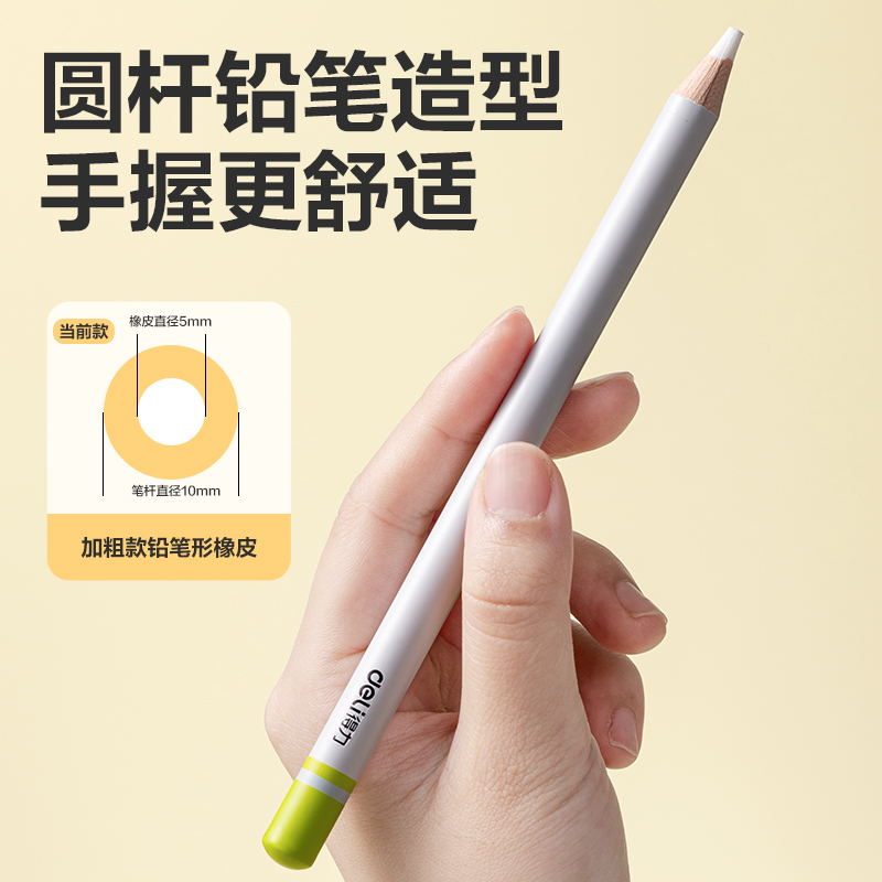 s36沙龙会VP521三支彩盒装粗杆铅笔橡皮擦(混)(盒)