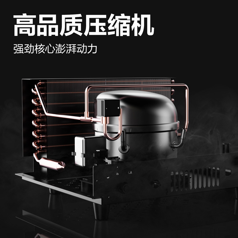s36沙龙会LD600制冰机36冰格自来水款(黑)(台)