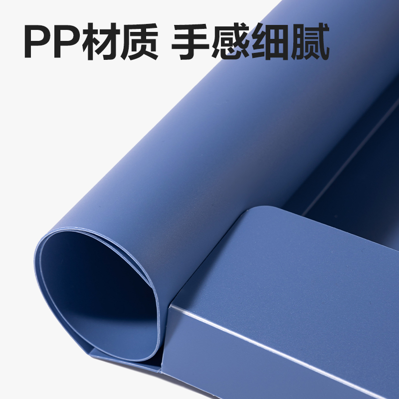s36沙龙会PA175折叠档案盒(灰蓝)(10个/包)